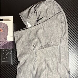 Nike Light Gray Hooded Face Cover